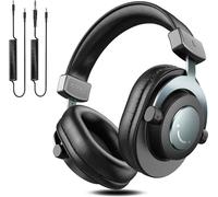 FIFINE Casque Over Ear avec câble Casque Studio DJ avec jack 6.35 & 3.5mm