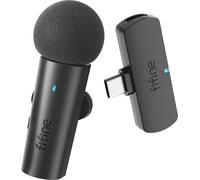 FIFINE M6 micro-cravate sans fil pour USB-C / iPhone, noir