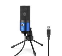 FIFINE USB Microphone d'enregistrement de Studio, Micro à Condensateur pour PC, PS4, Mac, Windows