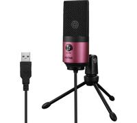 FIFINE Microphone USB, PC à condensateur, avec support, enregistrement de qualité studio pour podcast, studio, streaming, broadcast