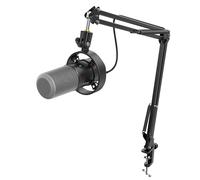 Fifine Podcast Microphone K688 avec Bras Boom, Kit de Microphone Dynamique USB/XLR pour Studio/Enregistrement de Musique/Diffusion,Compatible avec PC/Ordinateur/mixeur XLR - K688CT