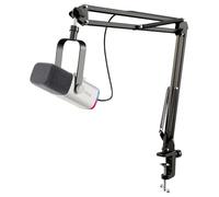 FIFINE USB Micro Gaming kit, RGB Condensateur Microphone pour Ordinateur PC PS5 (Blanc)