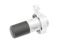 FIFINE USB/XLR Studio Micro Dynamique pour PC, RGB Cardioïde Microphone pour Gaming, Podcasting, Streaming