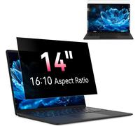 FIFT-Filtre De Confidentialité 14 Pouces 16:10,Filtre Ecran Ordinateur Portable Compatible Avec Hp/Dell/Acer/Lenovo/Thinkpad/Envy,Amovible Anti Espion/Lumiere Bleue Protection Ecran Film Laptop
