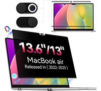 FIFT-Magnétique Filtre De Confidentialité Pour Macbook Air 13.6/13 Pouces (2022-2025,M2,M3,M4,),Amovible Anti Espion/Bleu-Lumière Protection Ecran Film Confidentialité Pour Mac Air M3 13/13.6