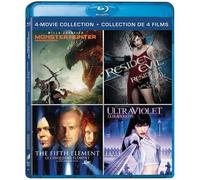 The Fifth Element / Monster Hunter (2020) / Resident Evil / Ultraviolet – Blu-ray – Import