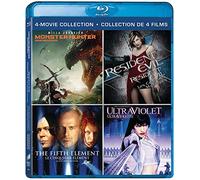 The Fifth Element / Monster Hunter / Resident Evil / Ultraviolet Blu-ray E