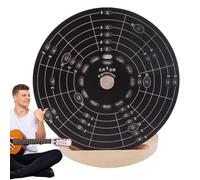 Fifth Wheel Tool - Fifth Wheel - Disque d'accord musical en alliage d'aluminium pour guitare, fournitures scolaires mélodiques, outil précis