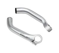 FIFTY-FIFTY Extrémités de Guidon VTT, Alliage d'Aluminium, pour 22.2mm Dia. | Extrémités de guidon vélo, Légèreté et résistant, Ergon design confortable, Facile à installer