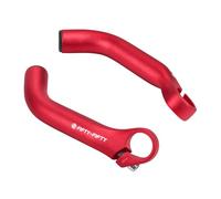 FIFTY-FIFTY Extrémités de Guidon VTT, Alliage d'Aluminium, pour 22.2mm Dia. | Extrémités de guidon vélo, Légèreté et résistant, Ergon design confortable, Facile à installer