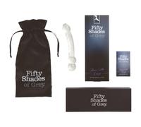 Fifty Shades of Grey - gode en verre - texturé - transparent