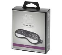 Fifty Shades of Grey - masque pour les yeux en satin - argent