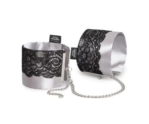 Fifty Shades Of Grey - Menottes en satin et dentelle