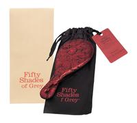 Fifty Shades of Grey - paddle fessée - cuir noir rouge