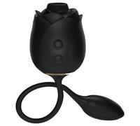 Les 50 nuances de gris - stimulateur clitoridien et œuf vibrant (noir)