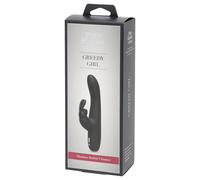 Fifty Shades of Grey - Vibromasseur rabbit rechargeable - silicone noir