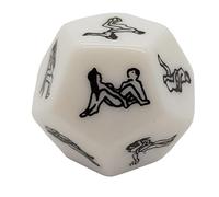 FIFTY SHADES OF PASSION 12 Position Kamasutra Sex Position dés, Dés préliminaires, Dés sexuels pour les couples amusants, Cadeaux de couples, Cadeau de mariage, Jeu à boire MAGICNITZ