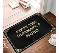 Fifty The Ultimate F Word Paillasson - Décoration de chambre rétro imperméable