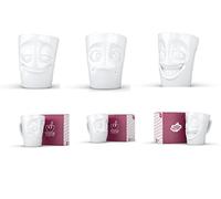 FIFTYEIGHT 58 Products Lot de 3 tasses pour TV avec anse et anse - 350 ml chacun..