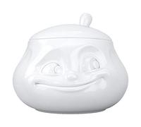 Fiftyeight Eau Douce Sucrier, Porcelaine, Blanc, 11.2 x 11,3 x 11,2 cm