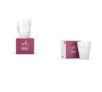 Fiftyeight Lot de 2 tasses avec anse VERDUTZT & VERSCHMITZT environ 350 ml / blanc
