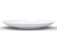 Fiftyeight Products Assiette creuse (24cm) Set de 2 pièces blanc avec morsure