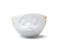 FIFTYEIGHT PRODUCTS Bol - Édition spéciale « Küssend » (porcelaine, 500 ml, rouge - Fierig, fabriqué en Allemagne)