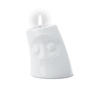 Bougeoir humeur en porcelaine hôtelière blanche Tassen - Cosy 8.3 cm