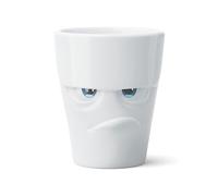 FIFTYEIGHT PRODUCTS Gobelet à anse « Grummelig » - Movie Edition - (porcelaine, 350 ml, blanc, fabriqué en Allemagne)