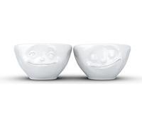 Fiftyeight Products Kleines-Schälchen Set Nr.2 100ml weiß - glücklich/verträumt