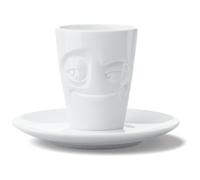 Tasse et sous tasse expresso en Porcelaine Tassen - Malicieux