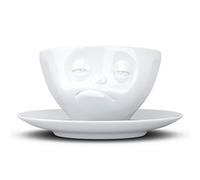 TASSEN Tasse et sous tasse en porcelaine Hôtelière Humeur Tassen 200 ml BLANC G