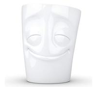 Fiftyeight t018301 vergnügt Mug en Porcelaine 12 x 10 x 10 cm Blanc