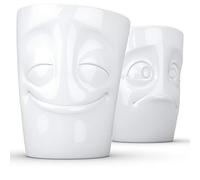 Fiftyeight Tasse Set # 2 jouissez et utzt Verd/Blanc