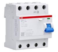 ABB 2CSF204101R3400 F204A-40/0,3 Interrupteur différentiel à courant résiduel A 4 pôles 40 A 0.3 A 230 V G