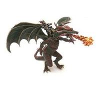 fig. le grand dragon volant et son cavalier G