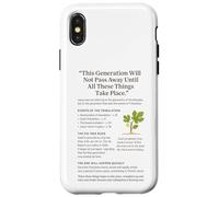 Fig Tree Israel Generation ne passera Pas Coque pour iPhone X/XS