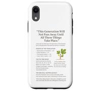 Fig Tree Israel Generation ne passera Pas Coque pour iPhone XR