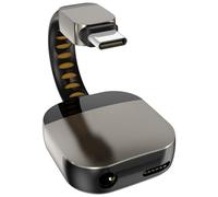 FIGGRITID Adaptateur de casque type C vers prise jack 3,5 mm Type C Répartiteur 2 en 1 Convertisseur de charge audio Hifi pour smartphone de type C Facile à installer