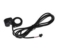 FIGGRITID Bouton de remplacement pour klaxon de vélo électrique - Longueur du câble : environ 150 cm