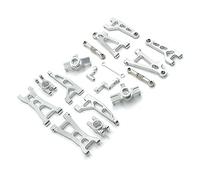 FIGGRITID Bras oscillant pour télécommande de voiture 16207 16208 16209 16210 H16 - Accessoires de rechange en métal - Argenté