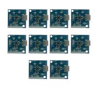 FIGGRITID Lot de 10 ventilateurs portatifs multifonctions pour carte mère PCBA Mini carte de contrôle N6-080