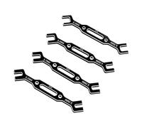 FIGGRITID Lot de 4 clés 3/3,2/3,5/3,7/4/5/5,5/6 mm Outil universel pour démontage de joint à rotule pour voiture télécommandée Drone Bateau Noir