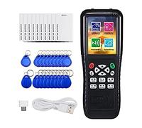FIGGRITID RFID Duplicator Copier Writer DéCoder Fonction Smart Card Key Machine RFID NFC Copier IC ID Reader Writer