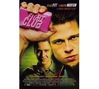 Fight Club A3 Poster sur Toile - Affiche d'Art de Film en Tailles Différentes pour Salon ou Chambre à Coucher. Images Cultes Sans Frontières Classiques Iconiques 70s 80s 90s