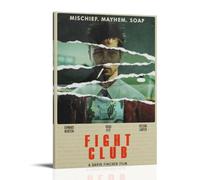 Fight Club Fanart Poster sur toile décorative moderne pour chambre à coucher (30 x 45 cm)