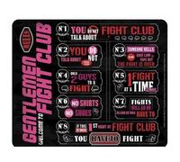 FIGHT CLUB - Les règles du Fight Club - Tapis de Souris '23x20cm