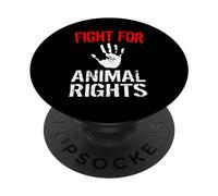 Fight for animal rights PopSockets PopGrip Adhésif