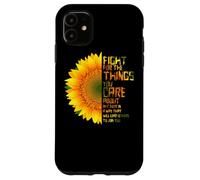 Fight for The Things You Care About Notorious Ruth Bader RBG Coque pour iPhone 11