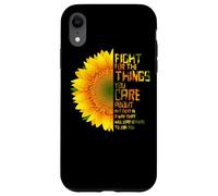 Fight for The Things You Care About Notorious Ruth Bader RBG Coque pour iPhone XR